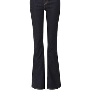 rag & bone Women's Dark Blue Boot Cut Jeans
